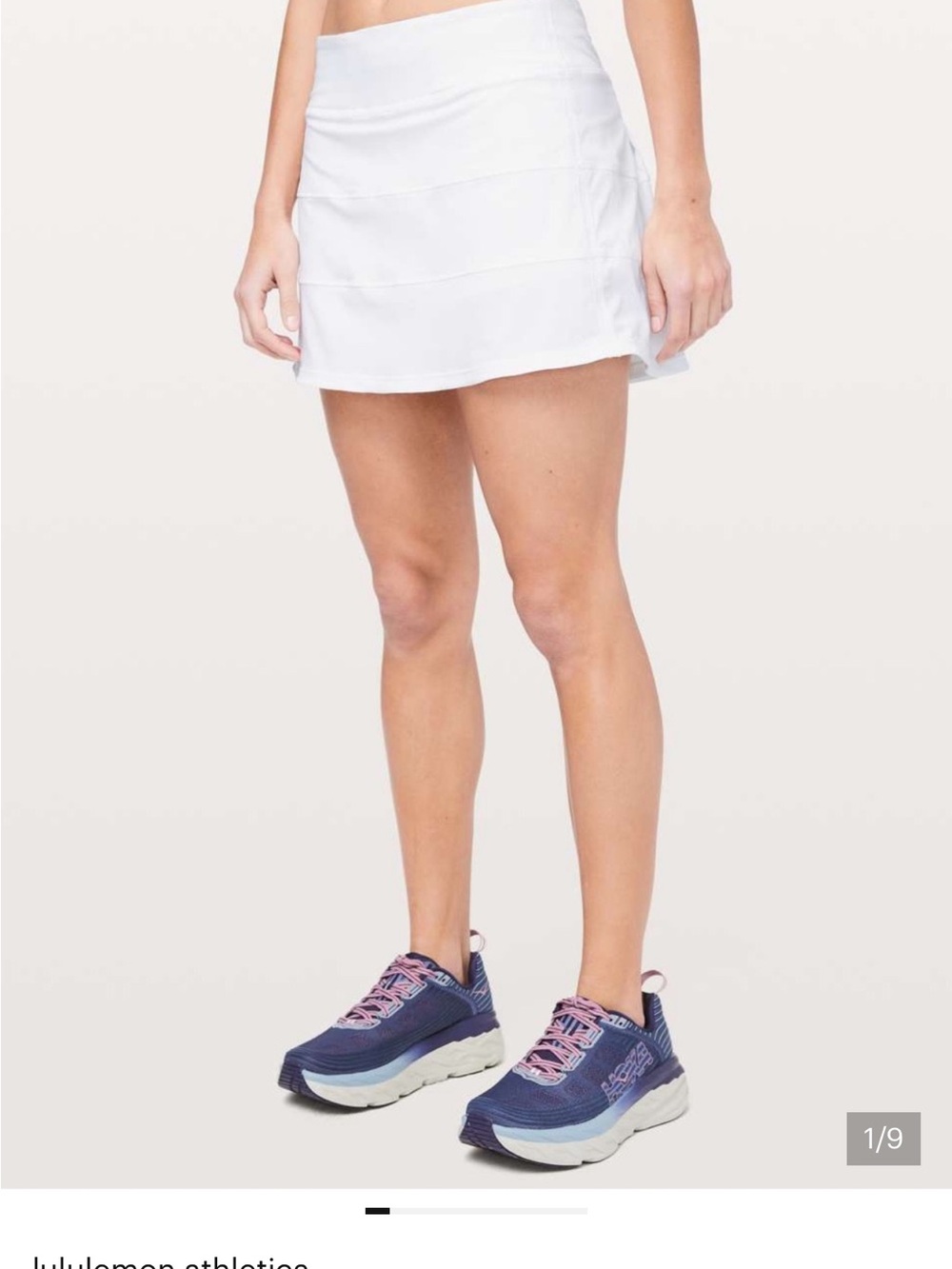 Lululemon Pace Rival Mid-Rise Skort Long Size 6.